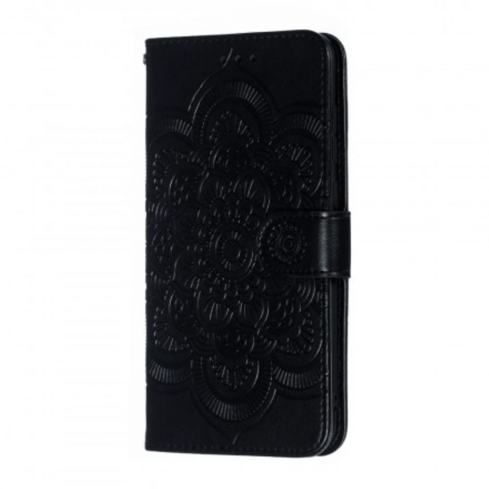 Flip Case voor Huawei Y7 2019 Volledige Mandala