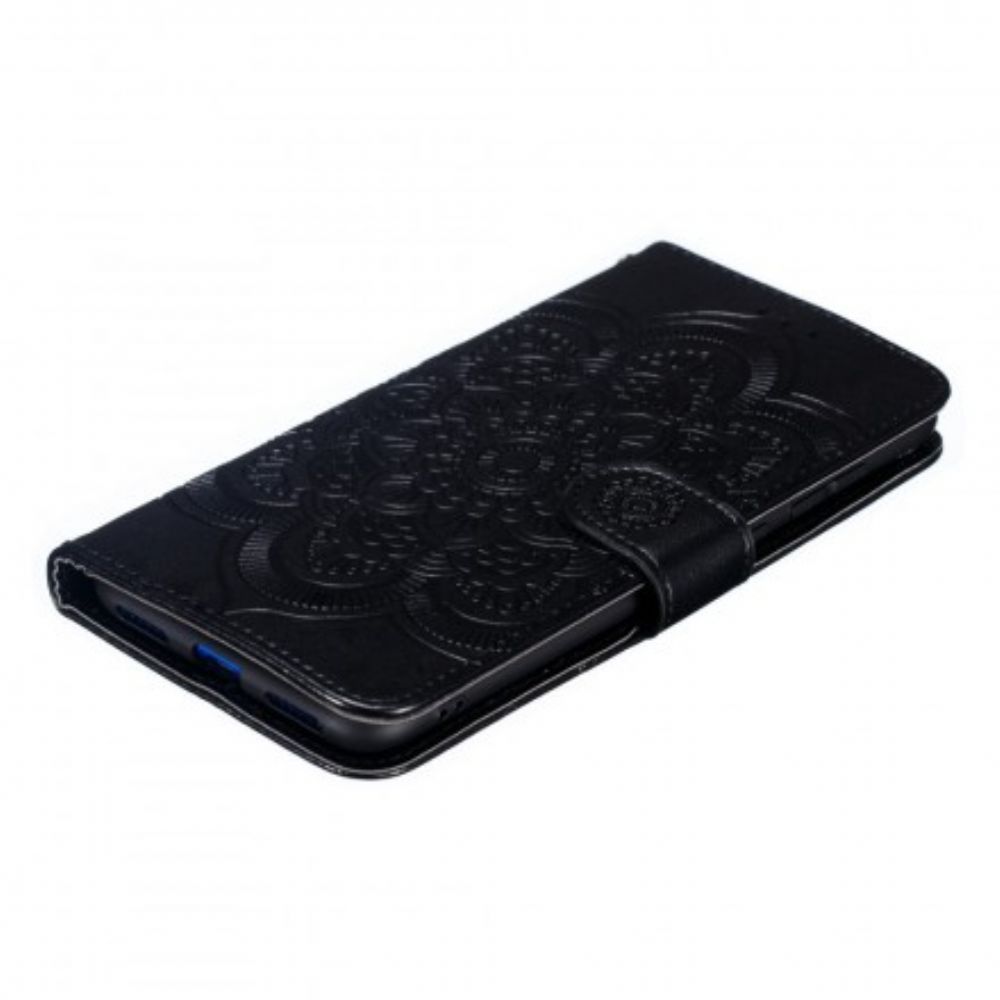 Flip Case voor Huawei Y7 2019 Volledige Mandala