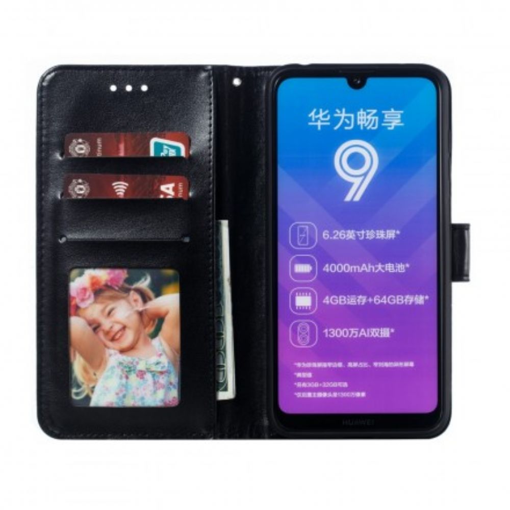 Flip Case voor Huawei Y7 2019 Volledige Mandala