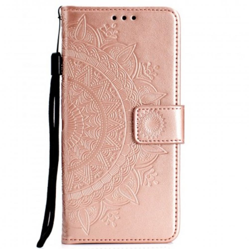 Folio-hoesje voor Huawei Y7 2019 Zonnemandala