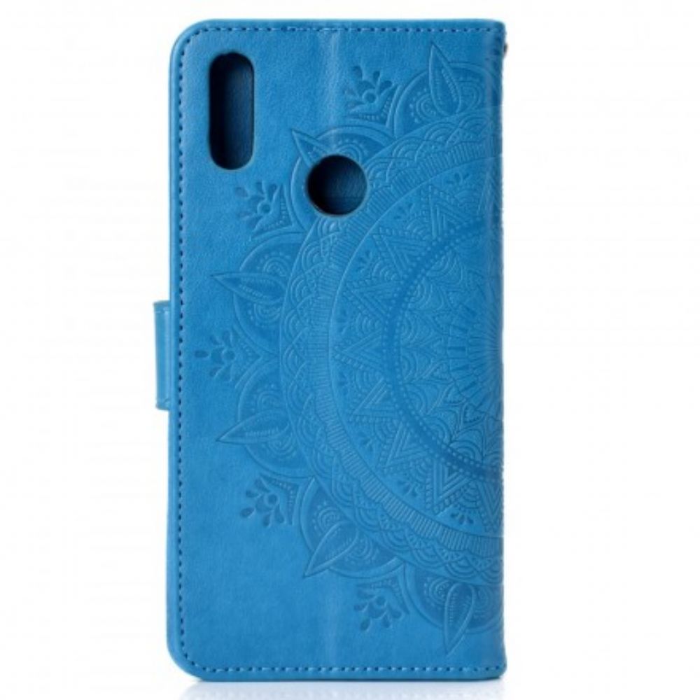 Folio-hoesje voor Huawei Y7 2019 Zonnemandala