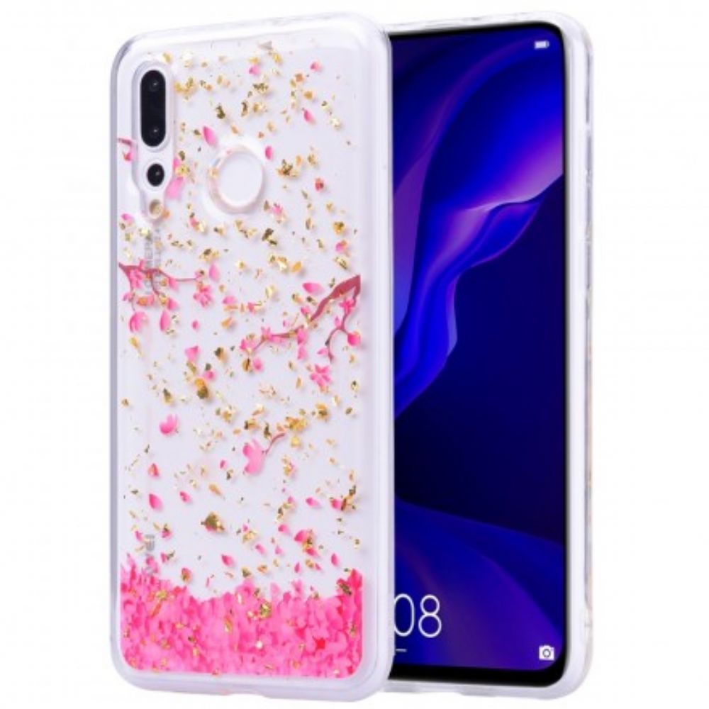 Hoesje voor Huawei Y7 2019 Bloemblaadjesgekte