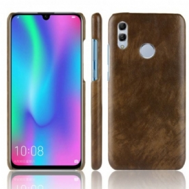 Hoesje voor Huawei Y7 2019 Prestaties Litchi Leder Effect