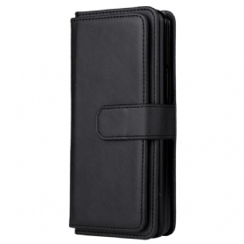 Flip Case voor Samsung Galaxy Z Fold 3 5G Multifunctionele Zakelijke Portemonnee