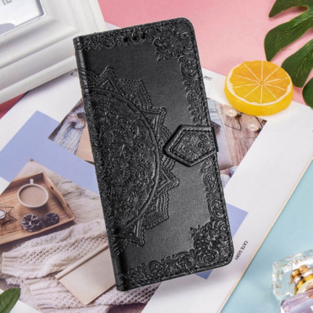 Folio-hoesje voor Samsung Galaxy Z Fold 3 5G Mandala Van Middelbare Leeftijd