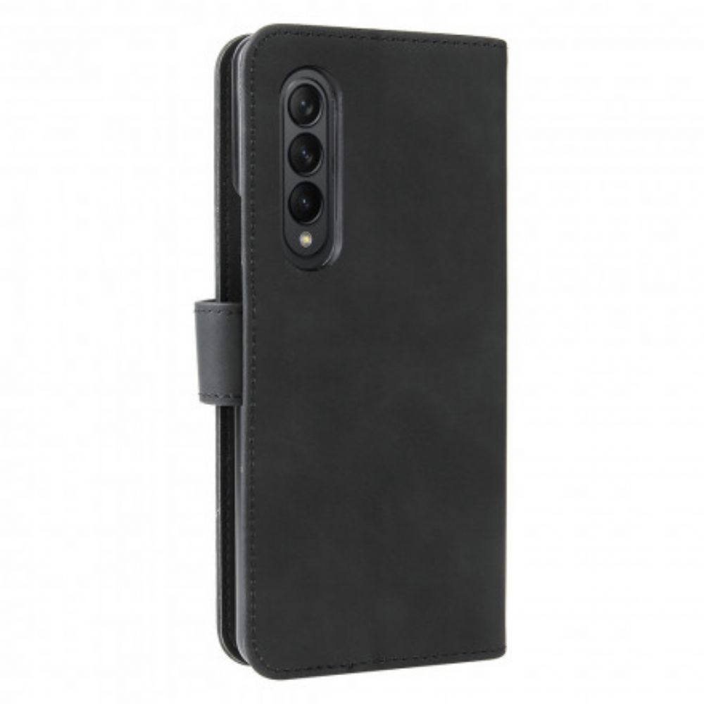 Folio-hoesje voor Samsung Galaxy Z Fold 3 5G Skin-touch