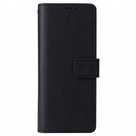 Folio-hoesje voor Samsung Galaxy Z Fold 3 5G Vintage Lederen Stijl