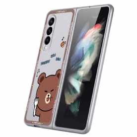 Hoesje voor Samsung Galaxy Z Fold 3 5G Beer