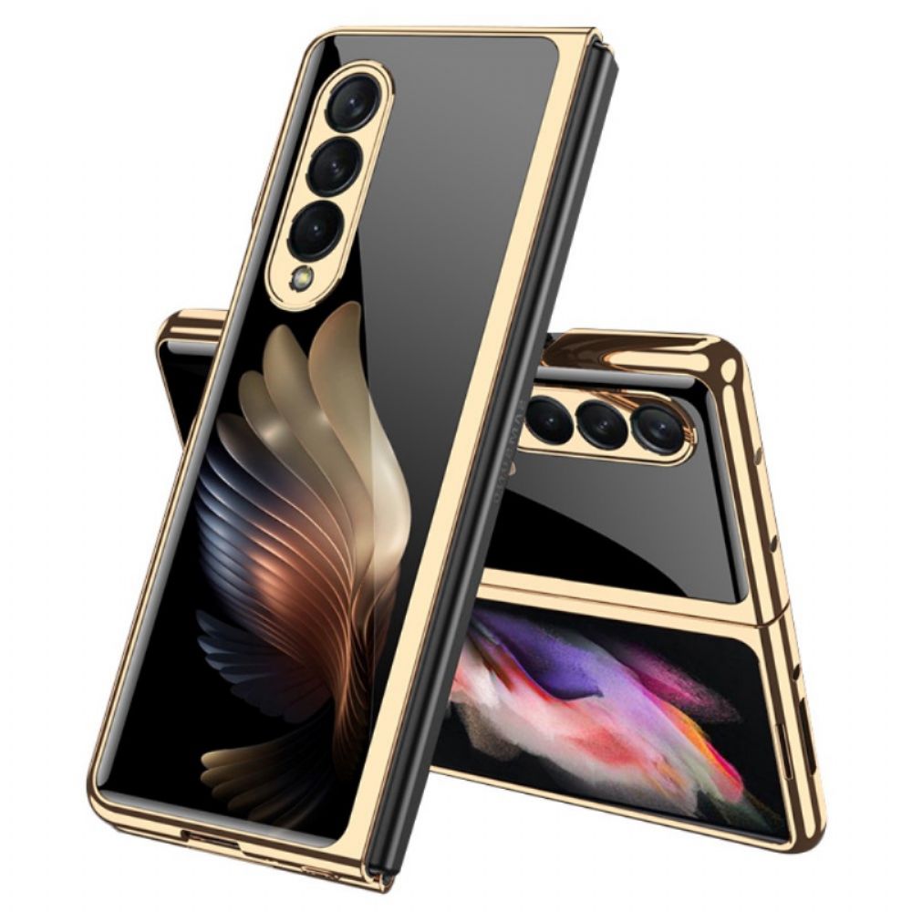 Hoesje voor Samsung Galaxy Z Fold 3 5G Gkk Wings Gehard Glas