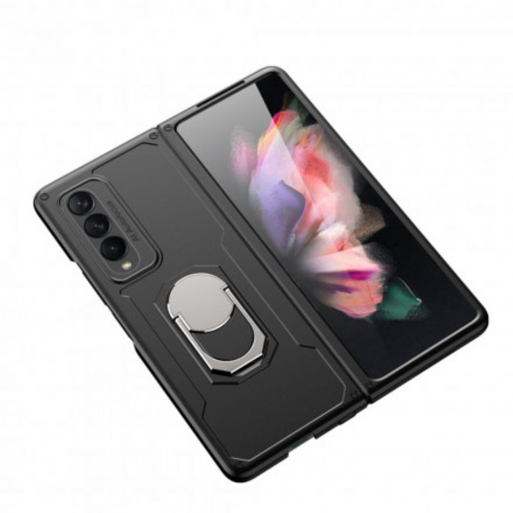 Hoesje voor Samsung Galaxy Z Fold 3 5G Hybride Met Ring-ondersteuning Gkk