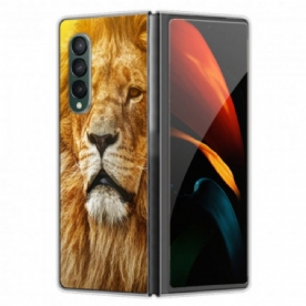 Hoesje voor Samsung Galaxy Z Fold 3 5G Kattenkop