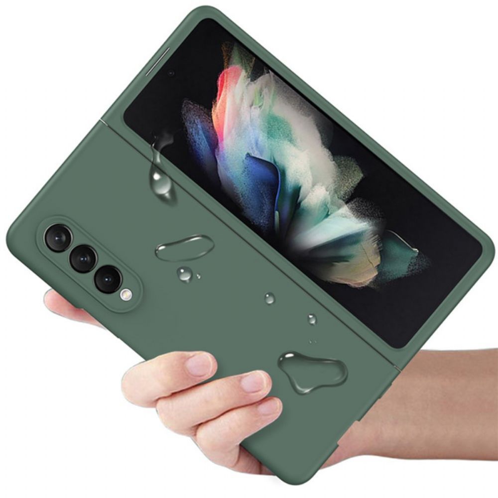 Hoesje voor Samsung Galaxy Z Fold 3 5G Mat Kunststof Gkk