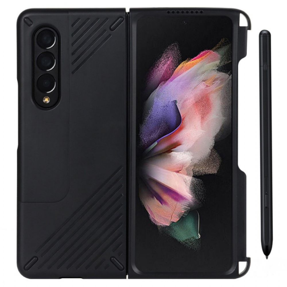 Hoesje voor Samsung Galaxy Z Fold 3 5G Ontwerp Stylushouder