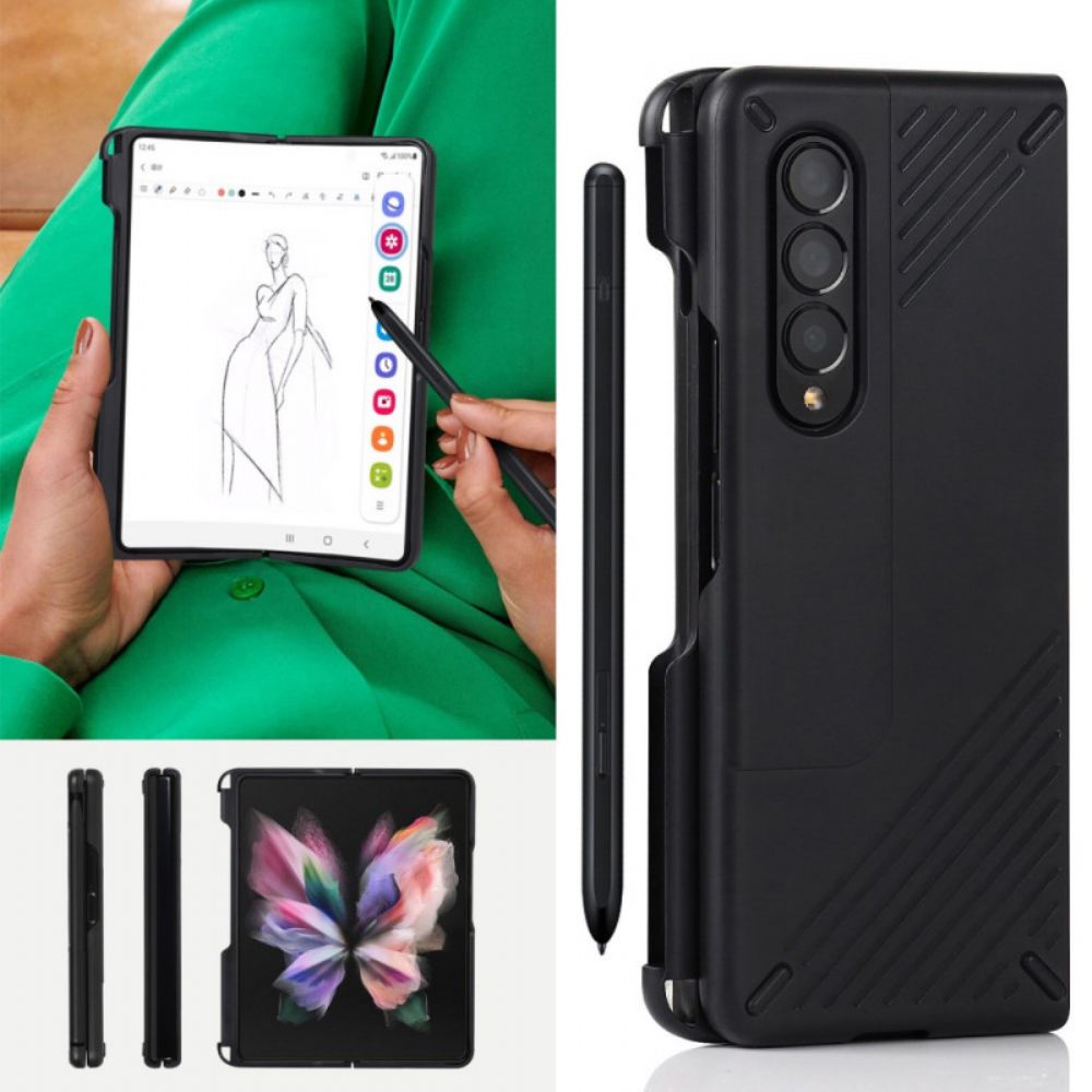 Hoesje voor Samsung Galaxy Z Fold 3 5G Ontwerp Stylushouder