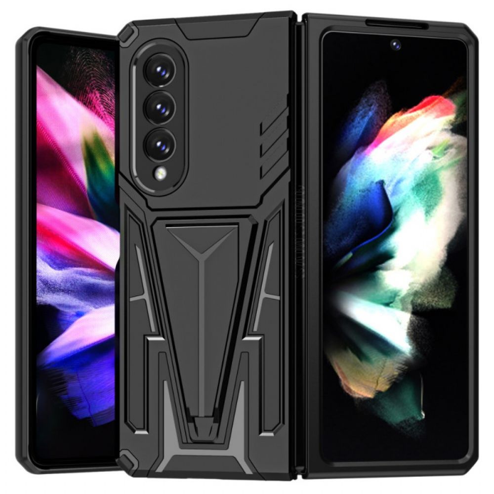 Hoesje voor Samsung Galaxy Z Fold 3 5G Resistente Premium-ondersteuning