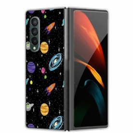 Hoesje voor Samsung Galaxy Z Fold 3 5G Spatie