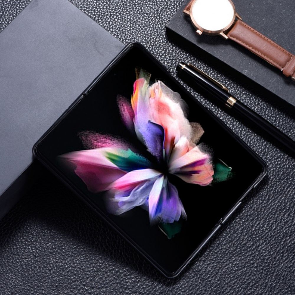 Hoesje voor Samsung Galaxy Z Fold 3 5G Textuurdoek