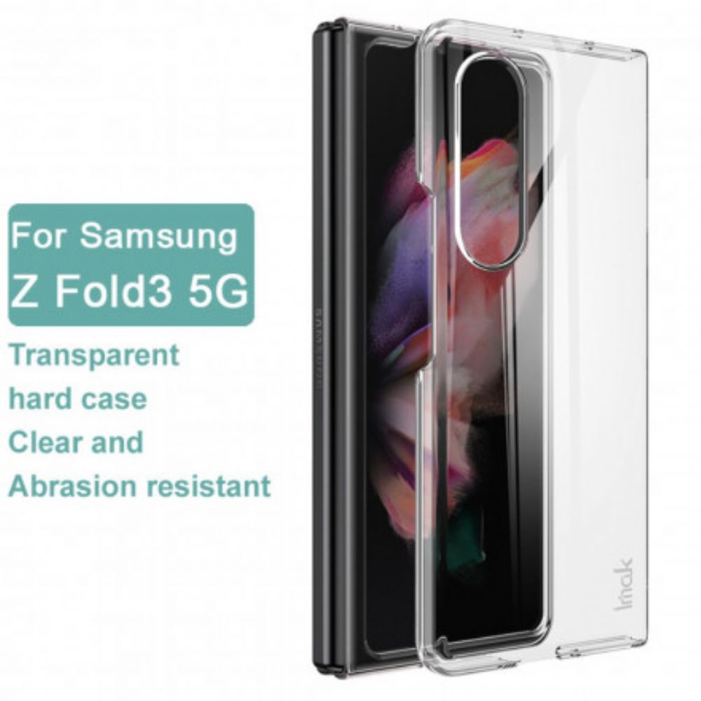 Hoesje voor Samsung Galaxy Z Fold 3 5G Transparant Imak