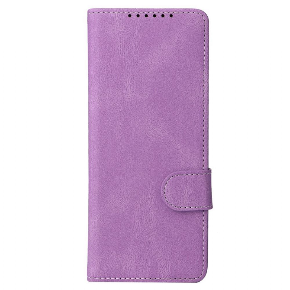 Telefoonhoesje Leren Hoesje voor Samsung Galaxy Z Fold 3 5G Vintage Afneembaar