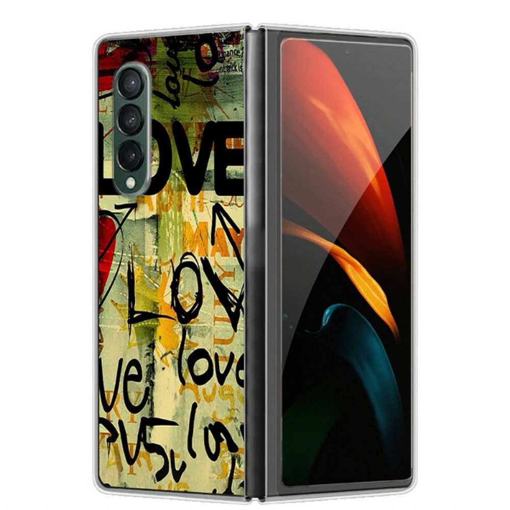 Telefoonhoesje voor Samsung Galaxy Z Fold 3 5G Liefde En Liefde