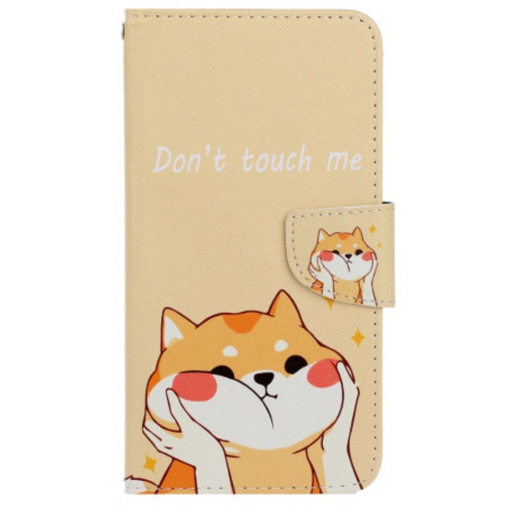 Bescherming Hoesje Xiaomi Redmi Note 13 4g Akita-patroon Met Riem