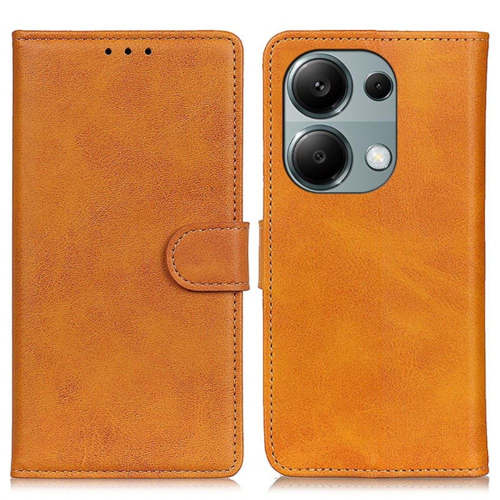 Bescherming Hoesje Xiaomi Redmi Note 13 4g Mat Kunstleer