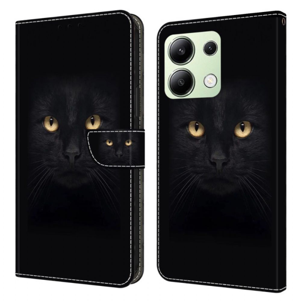 Bescherming Hoesje Xiaomi Redmi Note 13 4g Zwarte Kat