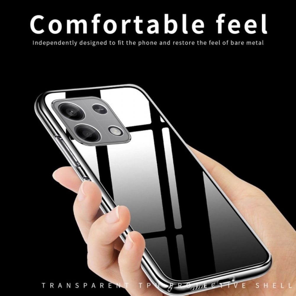 Case Hoesje Xiaomi Redmi Note 13 4g Telefoonhoesje Transparante Mofi