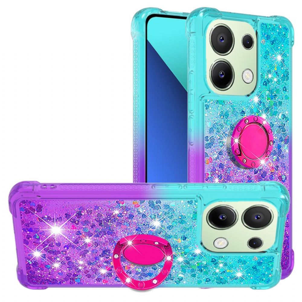 Cover Hoesje Xiaomi Redmi Note 13 4g Telefoonhoesje Glitterringhouder