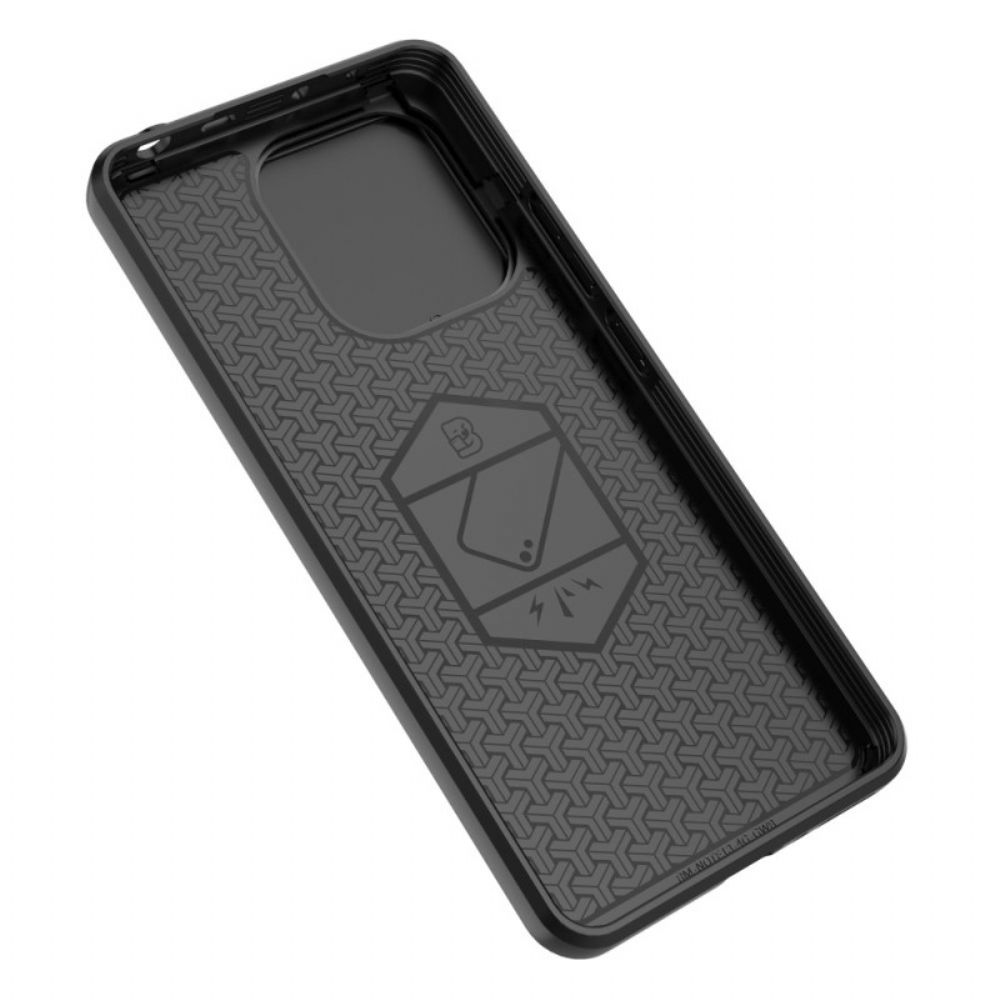 Cover Hoesje Xiaomi Redmi Note 13 4g Telefoonhoesje Resistente Ring Met Verschuifbare Lensbeschermer