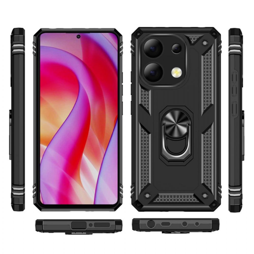 Cover Hoesje Xiaomi Redmi Note 13 4g Telefoonhoesje Schokbestendige Ringsteun