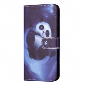 Folio-hoesje Xiaomi Redmi Note 13 4g Space Panda-riem