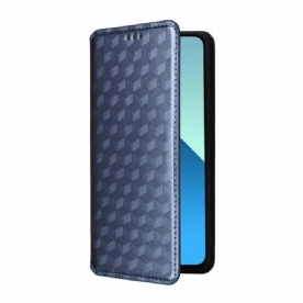 Folio-hoesje Xiaomi Redmi Note 13 4g Telefoonhoesje 3d Diamanten