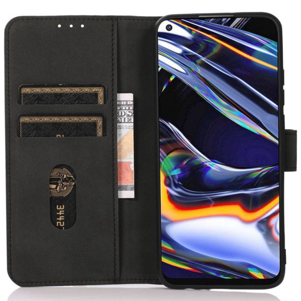 Folio-hoesje Xiaomi Redmi Note 13 4g Telefoonhoesje Retro Leerstijl Khazneh