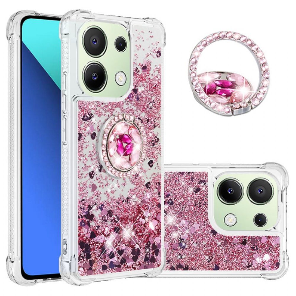 Hoesje Voor Xiaomi Redmi Note 13 4g Glitterringsteun