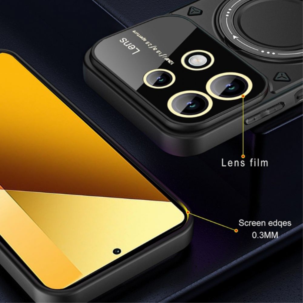 Hoesje Xiaomi Redmi Note 13 4g Magnetisch Met Metalen Steun