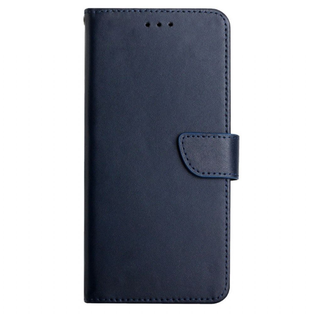 Leren Hoesje Voor Xiaomi Redmi Note 13 4g Nappaleer