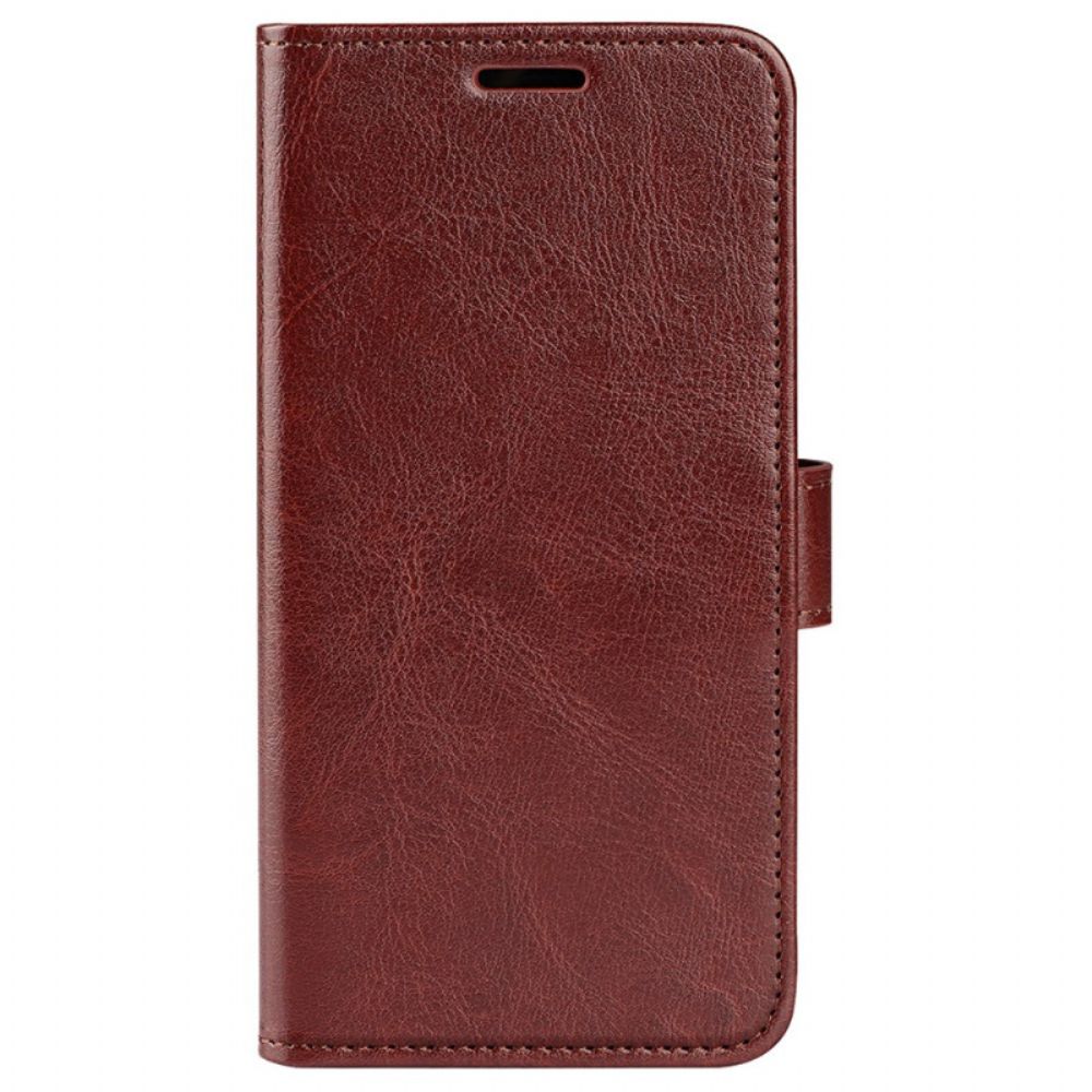 Leren Hoesje Xiaomi Redmi Note 13 4g Vintage Textuur Bescherming Hoesje