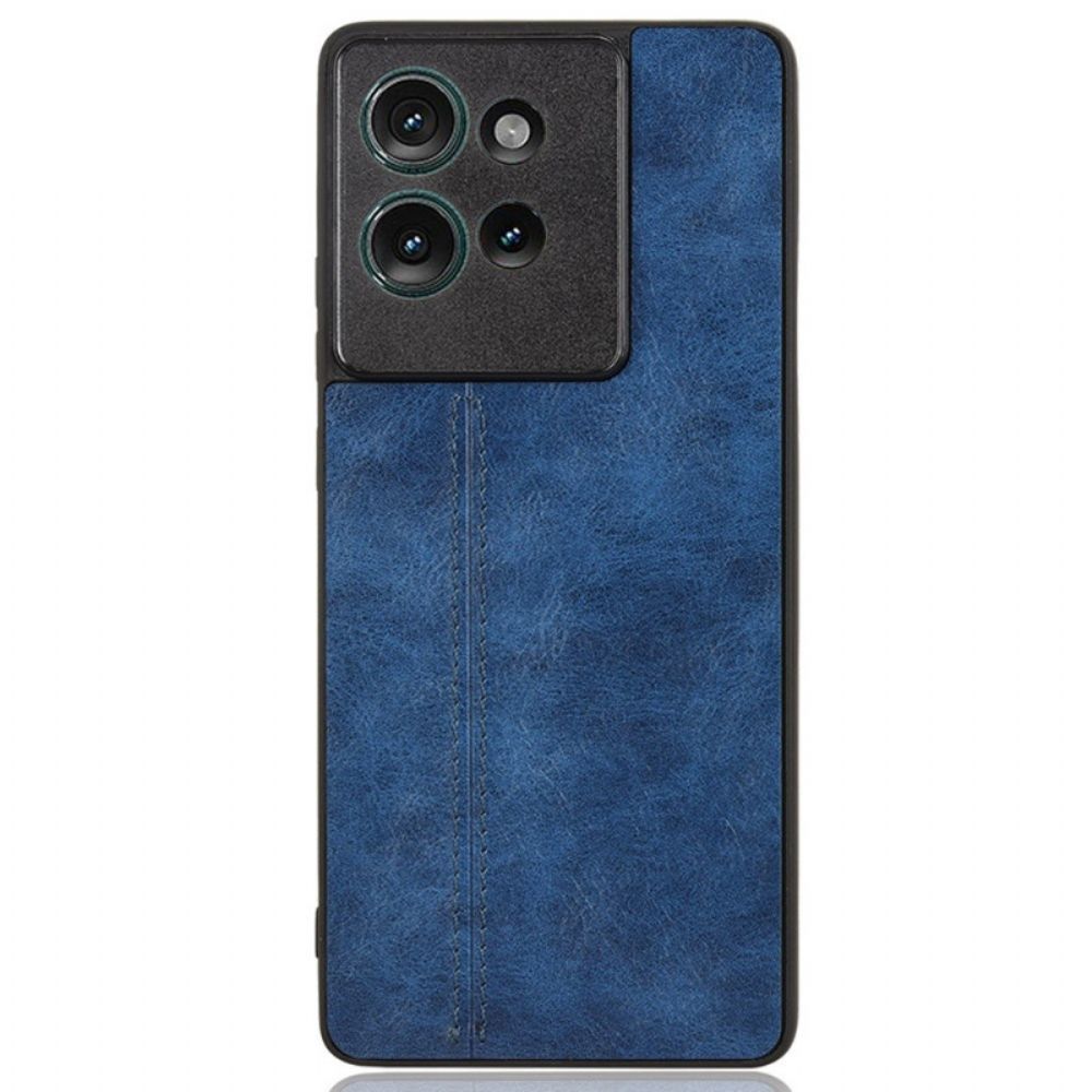 Hoesje Motorola Edge 50 Leerstijl Bescherming Hoesje