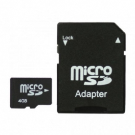 4Gb Micro Sd-Kaart Met Sd-Adapter