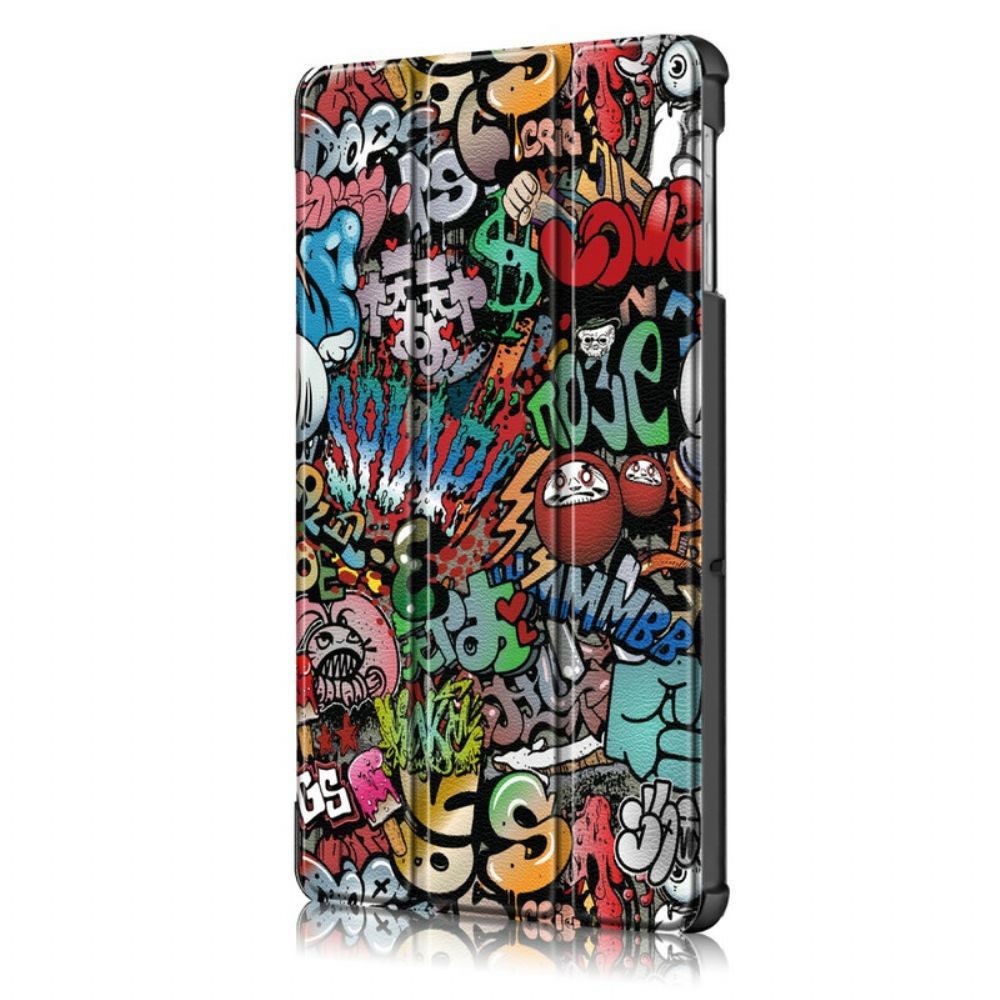 Bescherming Hoesje voor Samsung Galaxy Tab S5e Verbeterde Graffiti