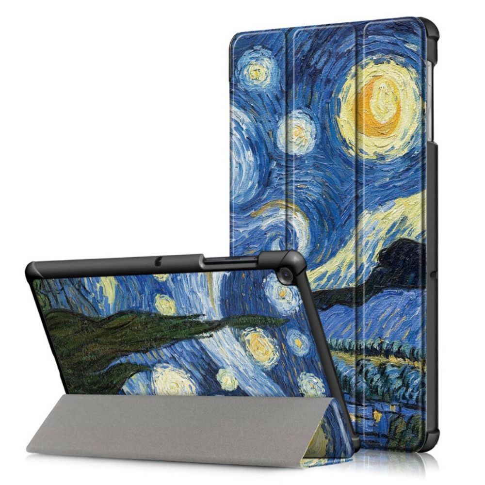 Bescherming Hoesje voor Samsung Galaxy Tab S5e Verbeterde Van Gogh