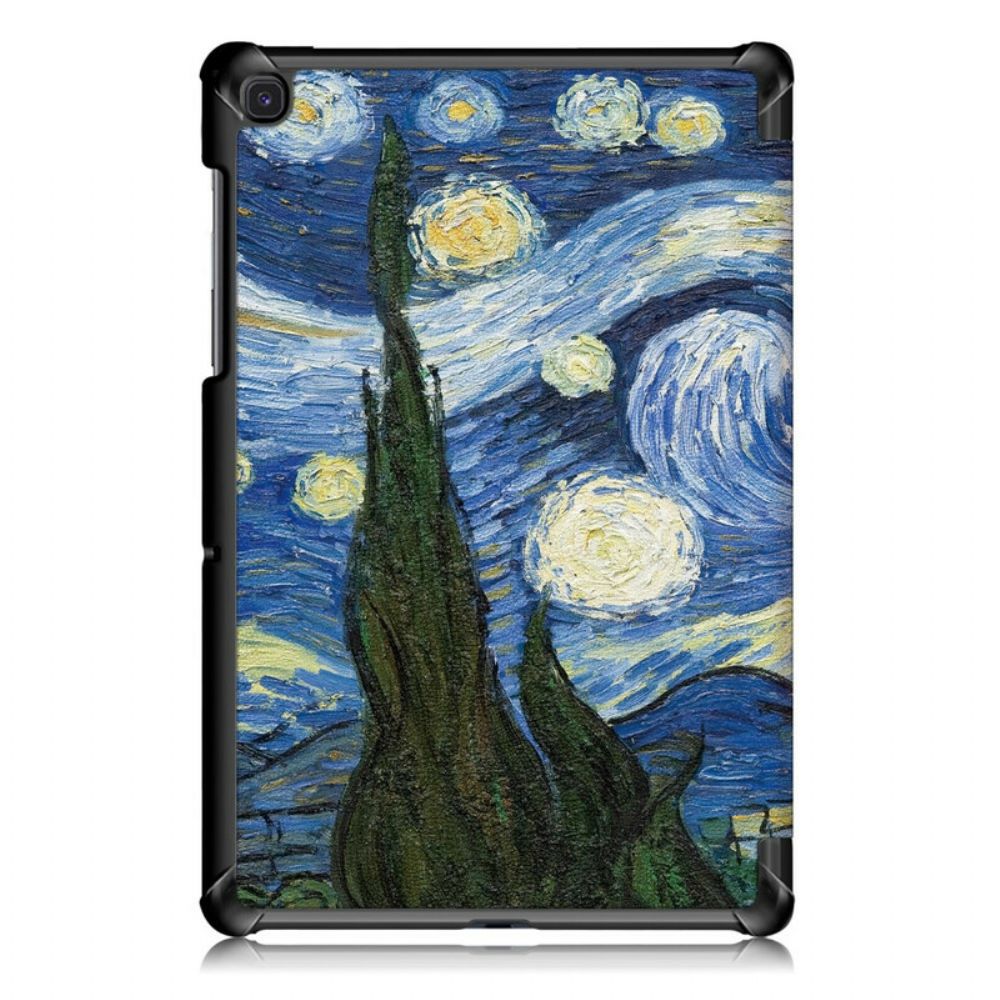 Bescherming Hoesje voor Samsung Galaxy Tab S5e Verbeterde Van Gogh