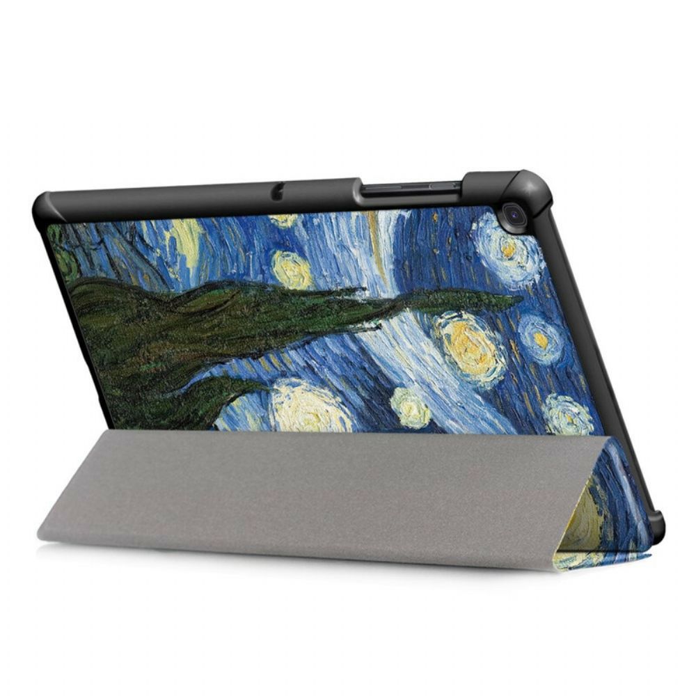 Bescherming Hoesje voor Samsung Galaxy Tab S5e Verbeterde Van Gogh