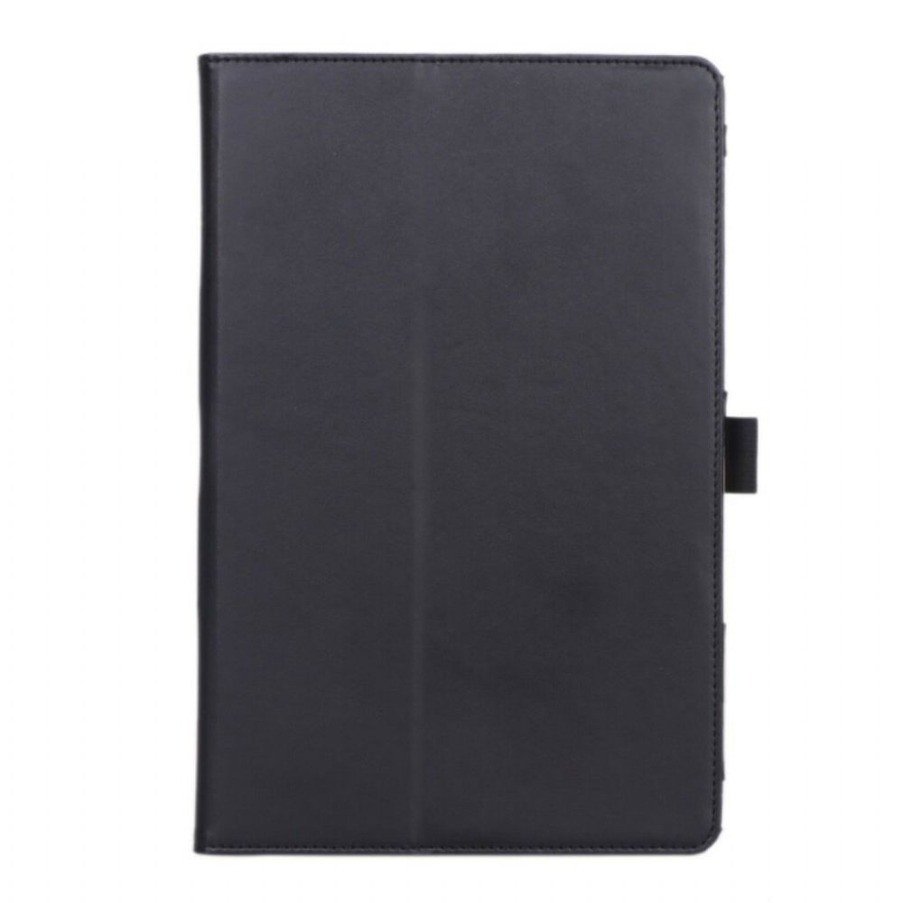 Case voor Samsung Galaxy Tab S5e Lederen Stijl Met Riem