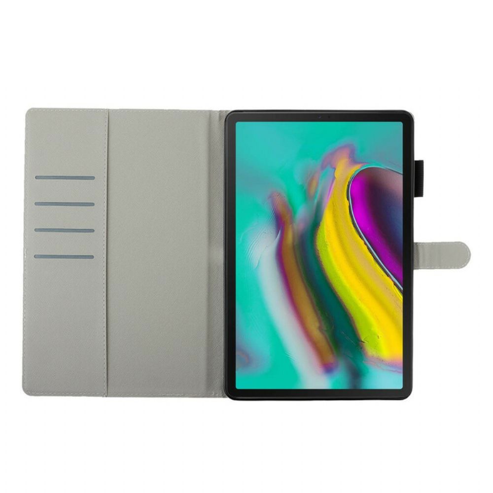 Flip Case voor Samsung Galaxy Tab S5e Vis