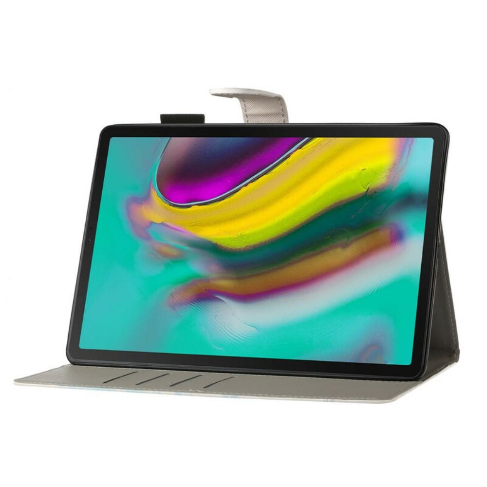 Flip Case voor Samsung Galaxy Tab S5e Vis