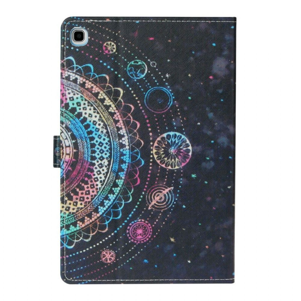 Folio-hoesje voor Samsung Galaxy Tab S5e Mandala Kunst Serie