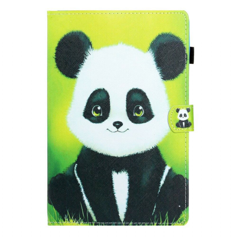 Folio-hoesje voor Samsung Galaxy Tab S5e Schattige Panda