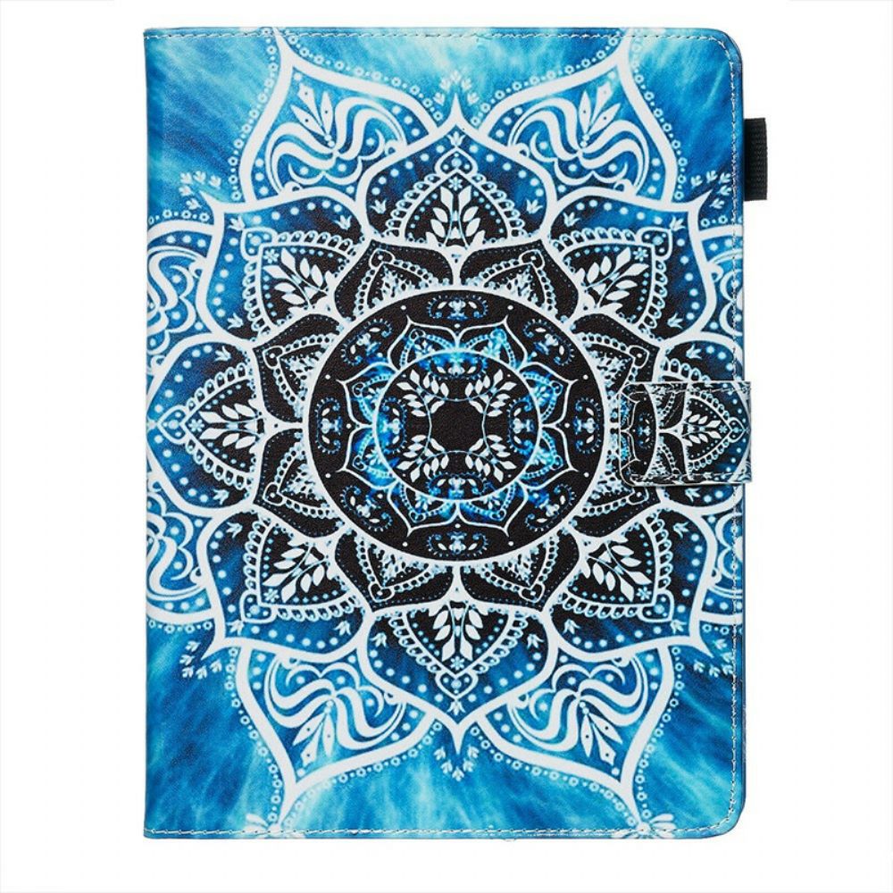 Folio-hoesje voor Samsung Galaxy Tab S5e Sneeuwvlok-mandala